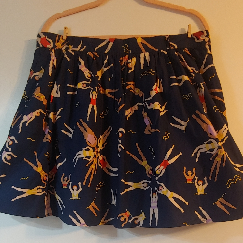 Modcloth Novelty Synchronized Swimmer Skirt